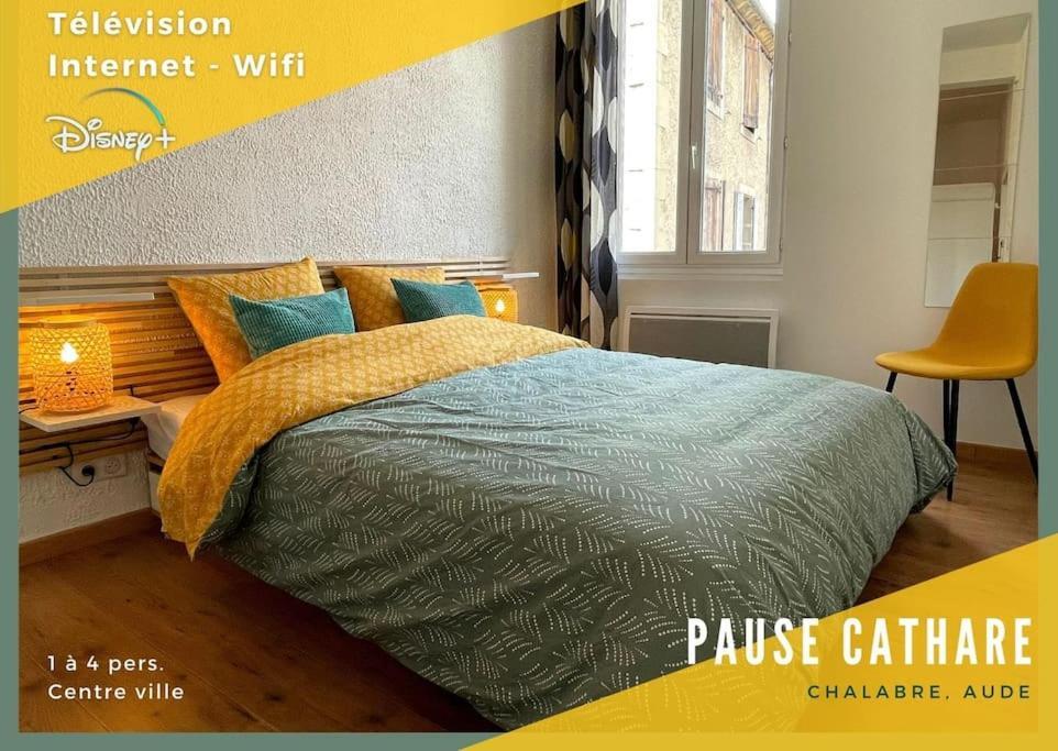 Pause Cathare Lägenhet Chalabre Exteriör bild